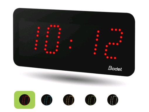 style 5 digital clock