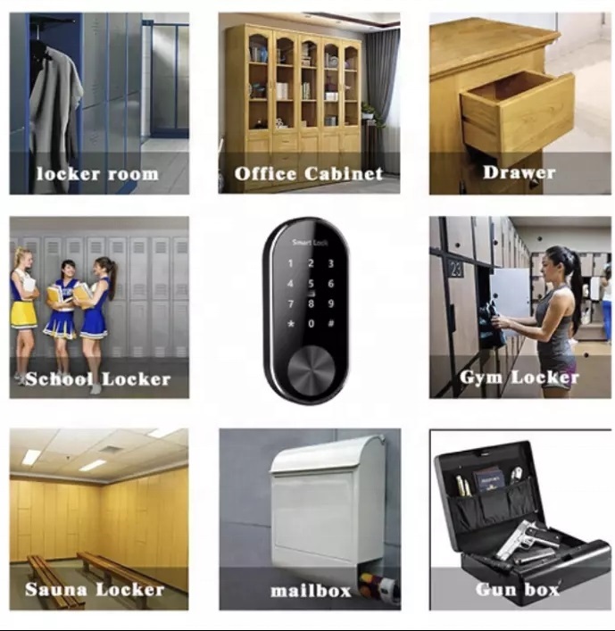 electronic smart lock electronic εξυπνη κλειδαρια φοριαμών bluetooth installation
