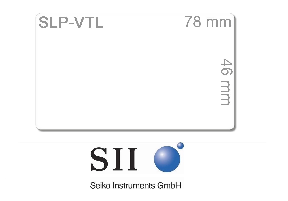 seiko slp vtl thermal label